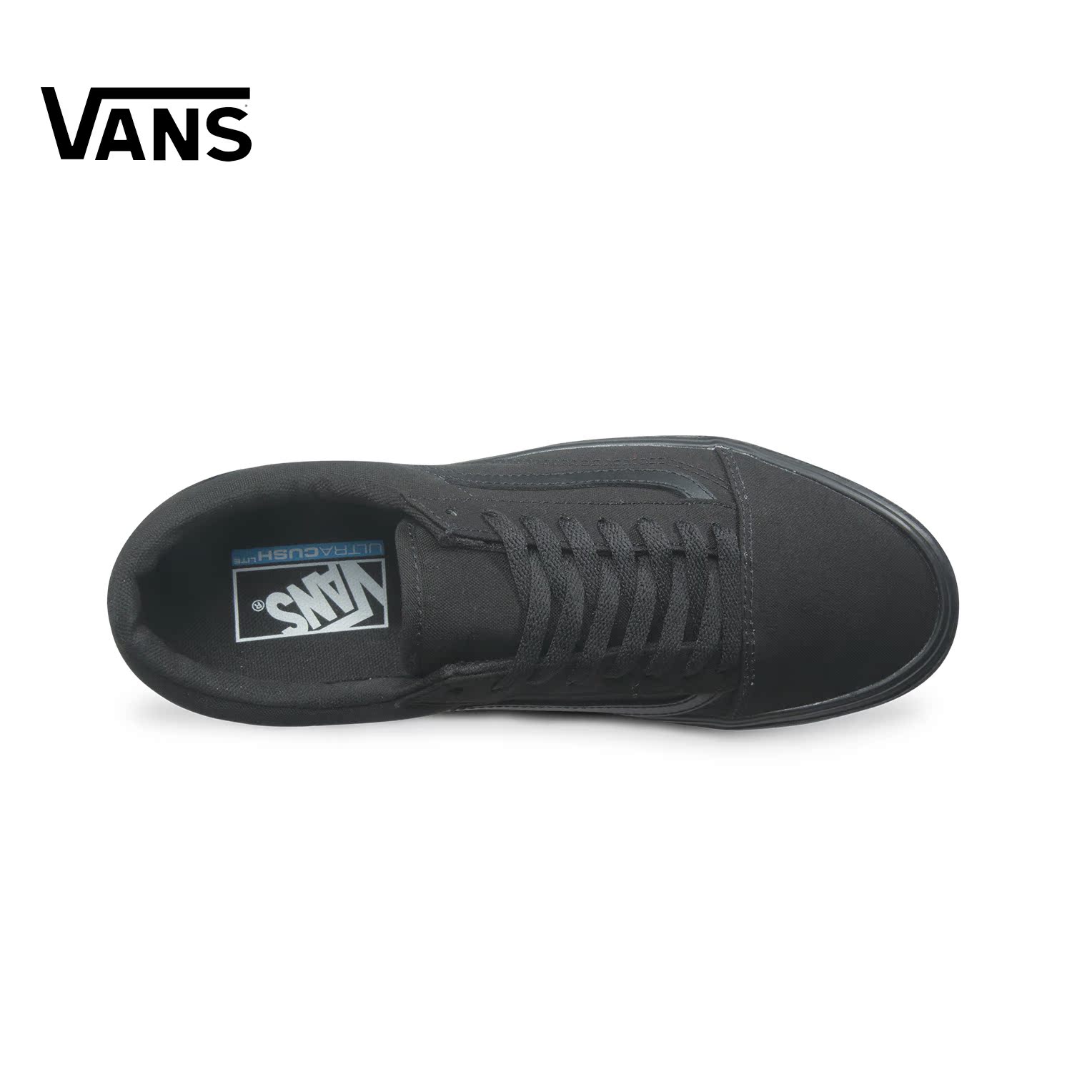 Vans/范斯黑色中性款板鞋休闲帆布鞋Old Skool LITE|VN0A2Z5W186产品展示图2