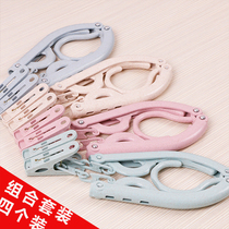 Outdoor travel abroad supplies Wash bag Travel creative portable suit Folding telescopic clothes rack clothing support