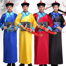 Qing Dynasty ancient costume White Crane minister official uniform zombie clothing Manqing guard minister costume annual masquerade costume