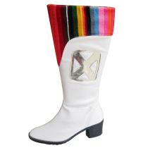 Style Huimei New Mongolian Tibetan boots Ancient Xinjiang dance boots Tibetan handmade boots National dance boots