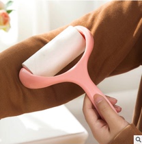 Sticky hair device tearable sticky hair sticky dust paper clothes roller brush sticky hair removal sweater roller to stain hair artifact