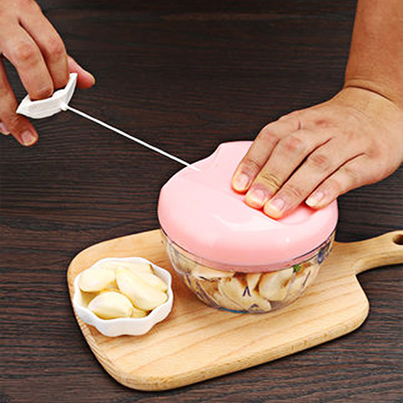 厨房家用蒜泥器手动搅拌机搅蒜器大蒜压蒜器捣蒜器蒜蓉搅碎机肉泥