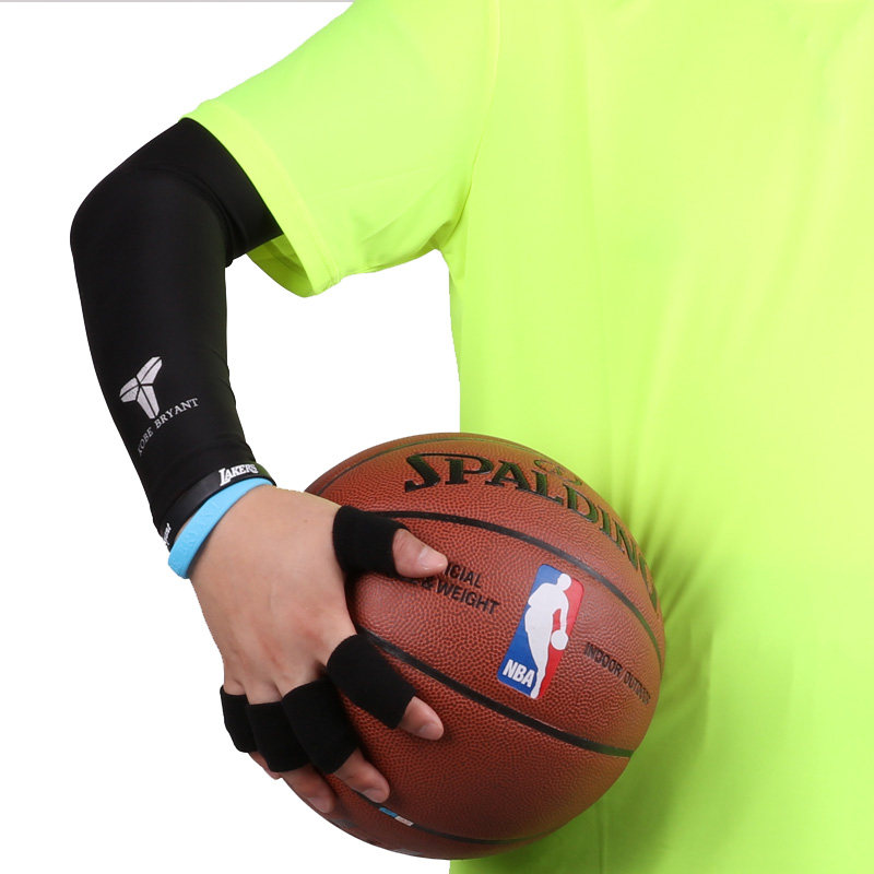 篮球护臂科比袖套护肘护腕弹力加长透气运动护具男子夏女买一送一