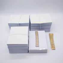 PVC transparent crystal square electrostatic adsorption protective film steel watchband jewellery packaging 5000 small sheets