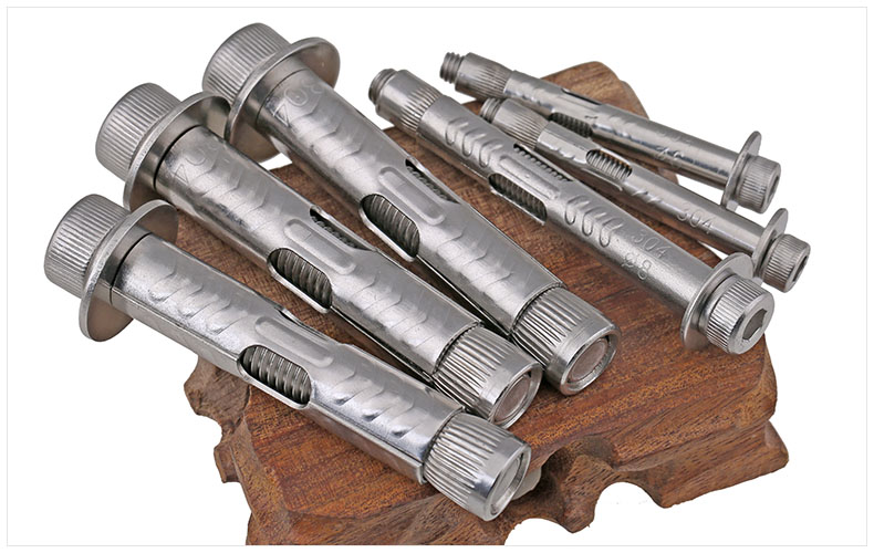 304不锈钢内置式膨胀螺丝 内膨胀螺栓内爆 内六角膨胀m6m8m10m12