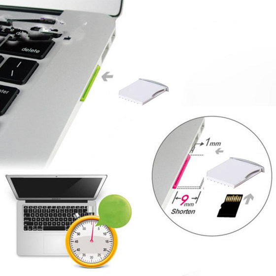 Cy New Computer Hard Drive SD 비표준 크기 TF 카드 케이스 MacBook 사용 마이크로 SD 먼지 커버 메모리 확장 하드 드라이브 확장 TF로 노트북 SD 카드 케이지 짧은 MAC 스토리지 Cy New Computer Hard Drive SD 비표준 크기 TF 카드 케이스 MacBook 사용 마이크로 SD 먼지 커버 메모리 확장 하드 드라이브 확장 TF로 노트북 SD 카드 케이지 짧은 MAC 스토리지