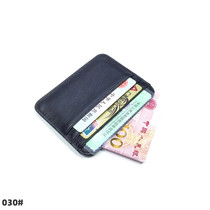 New Genuine Leather Ultra Slim Card Baotou Layer Cow Leather Driving License Piece Bag Mens Short Bank Card Cover Winter Vacation Leave