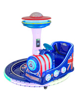 New 2021 coin-operated rocking car Supermarket door commercial childrens indoor home track train music rocking machine