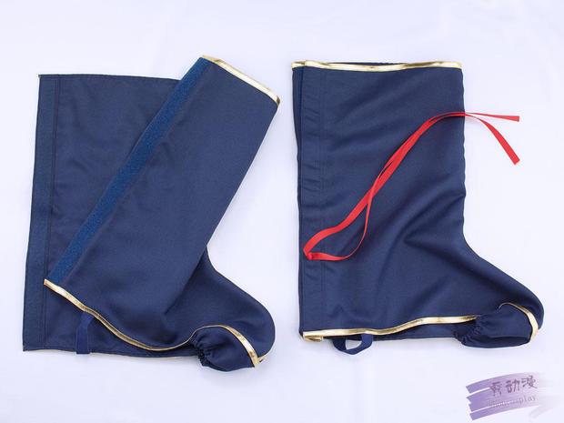 漫综cosplay鞋 七龙珠-龟仙流练功服专用鞋套 孙悟空cos鞋套x2