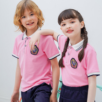 Kindergarten garden clothes Summer clothes Primary school students short-sleeved class clothes College style boys and girls summer school uniforms suit sportswear summer