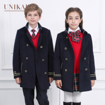 Uonica Autumn and Winter Kindergarten School uniforms Class uniforms Winter uniforms Winter garden uniforms Winter outfits woolen coats