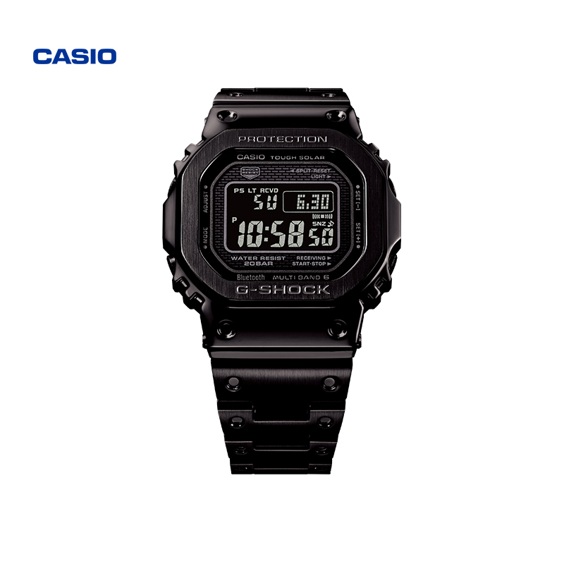王鹤棣同款]casio旗舰店GMW-B5000金银小方块手表卡西欧G-SHOCK - Taobao