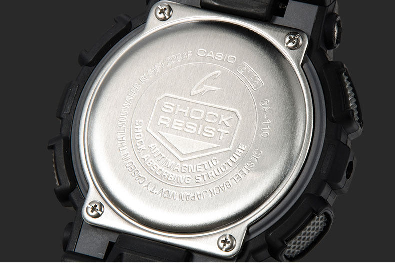 正品卡西欧手表 ga-200sh 防水防震男士手表时尚男表石英表