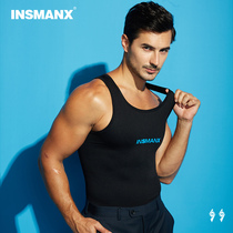 INSMANX mens shapewear collection and chest shaping bunches waist bundles with slim vest spring and autumn underwear seamless