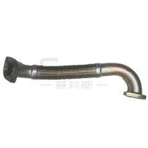 Atlas GA30 GA55 air compressor metal hose exhaust pipe high pressure resistant stainless steel hose real shot