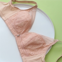 No steel ring adjustment Type of underwear thin Lace Bra Poly to collect Accessory Milk No Sponge Bra 90B90C9D9E