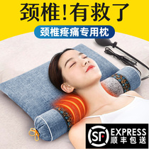 Cervical spine pillow Special massage for sleeping cervical spine repair buckwheat repair cassia pillow help sleep cylindrical strong spine neck pillow