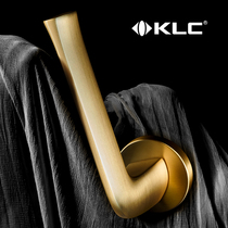 KLC door lock indoor bedroom door lock Nordic style magnetic suction silent door lock toilet household universal lock