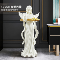 Alice Welcome Angel Large Floor Storage Ornaments Creative Living Room TV Cabinet Next to Home Soft Decoration