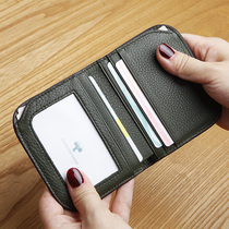 cuckooforest new short womens leather small wallet literary two-fold ultra-thin wallet change c203