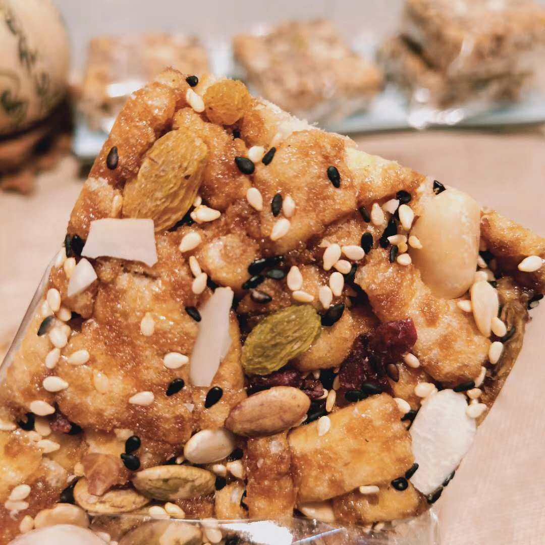 现做 浙江温州特产桂花芝麻芙蓉糖芙蓉糕纯手工糯米糕点美食点心