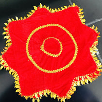 Pu dance hand silk flower turn towel * 9 inch small childrens model * 1 foot medium student model * 1 2 foot large adult model