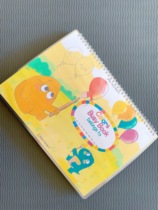 Childrens color cognition quiet book finished busybook English early education Enlightenment sticker book toy