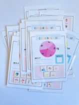 Childrens English Enlightenment Natural Spelling CVC Teaching Aels Quiet Book Finished Word Card Sticker Book