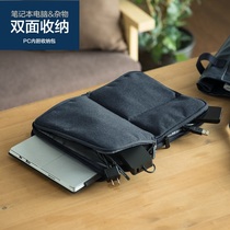 Japan sanwa computer case double-sided thick shockproof Huawei notebook matebookD14 inner bag 15