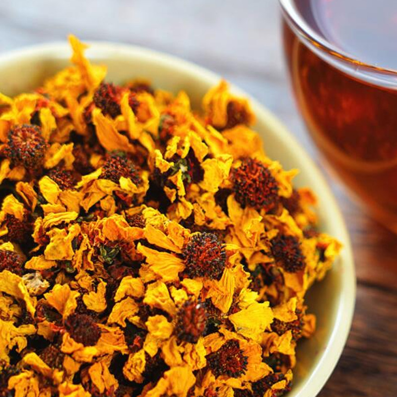 新疆养生茶菊花茶昆仑雪菊胎菊茶