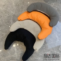 New Beauty Hair Shop Chair Crescent Holding Pillow