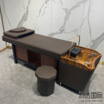 Thai shampoo bed special beauty salon head therapy fumigation flushing bed lying flat hair salon shampoo bed