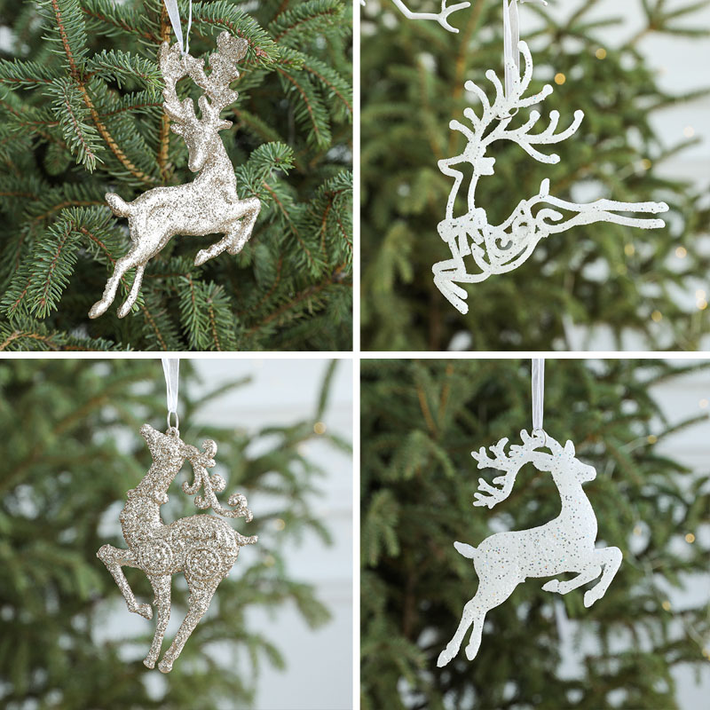 christmas decorations deer accessories elk pendant christmas tree pendant hanging christmas tree accessories decoration christmas