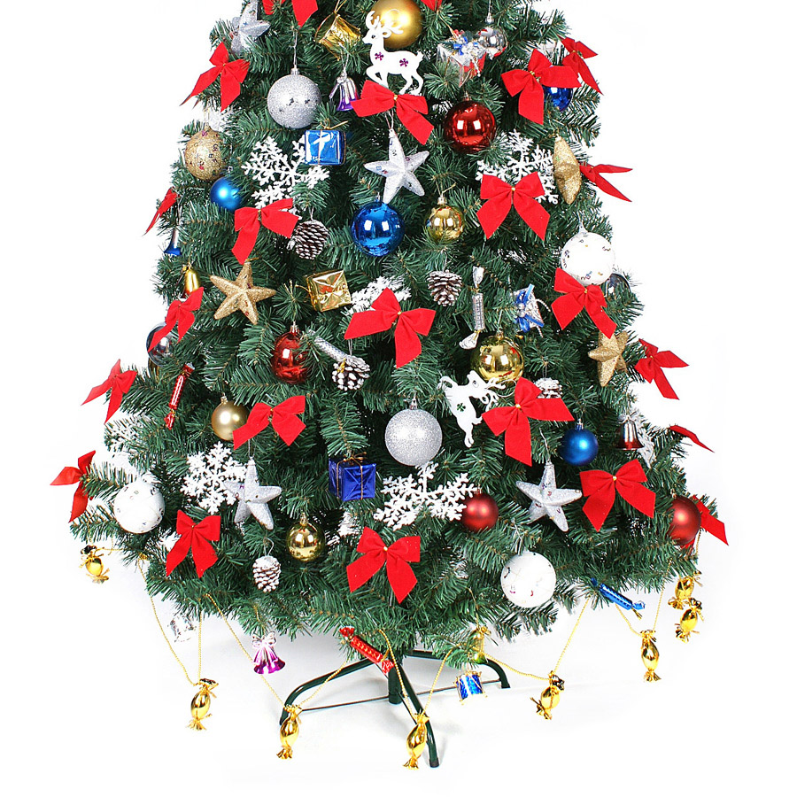 港恒1.5米圣诞树套餐装饰圣诞树 1.8米加密圣诞节礼品圣诞树套餐产品展示图5
