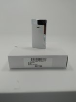 15 New Dupont Slim7 ultra-thin windproof lighter white paint chrome 27702 spot supply gas