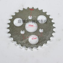 Small golden boy orangutan monkey motorcycle retrofit 420 428-29 teeth 31 teeth 35 teeth chain disc tooth disc sprocket wheel