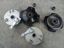 DIY small bull calf small Martian beach car This piece retrofitted the front drum brake cover diagonal 11 Four-hole flange drum brake