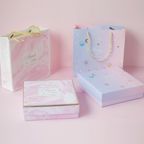 Girl heart exquisite gift box empty box creative ins birthday gift box packaging gift box cute cartoon box