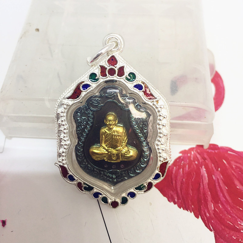 龙婆hok 2557 舍玛自身 后一帆风顺 招财事业人缘 泰国正品佛牌