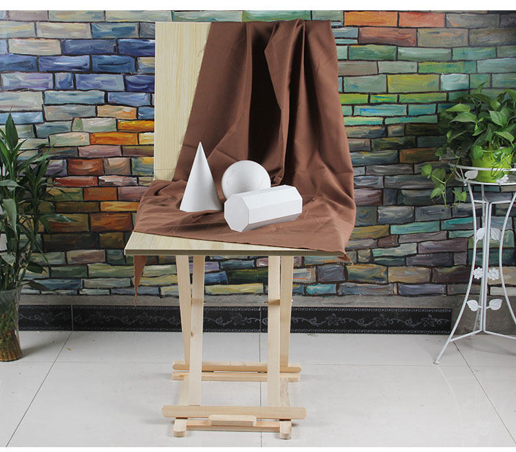 美术写生静物台静物桌素描可折叠实木绘画写生台石膏摆放配套台