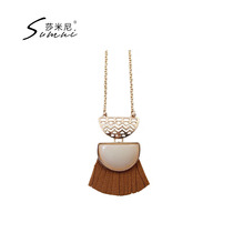 sumni Samini bohemian style western style casual long necklace sweater chain