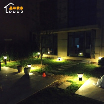 Solar lawn light induction turf light yard decoration terrace garden layout outdoor waterproof courtyard grass light