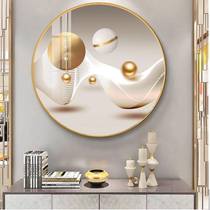 Round Genguan Decoration Painting Restaurant Hanging Painting Veranda Aisle Wall Mural Painting Room Crystal Porcelain Inlaid Drilling Painting