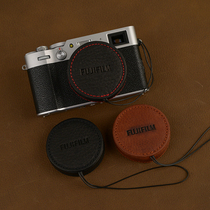 Cowhide Fuji X100V lens cover Lens protective cover Lens cover protective cover instead of the original lens cover