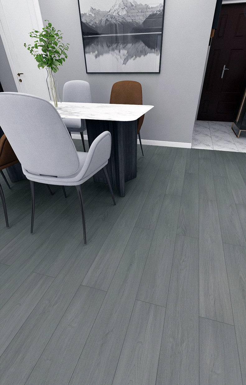 新三层实木复合地板15灰色多层家用12厚0榆木地暖木地板包安装