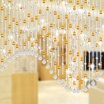 Fengshui gourd bead curtain custom curtain Crystal partition curtain finished living room porch curtain bedroom curtain