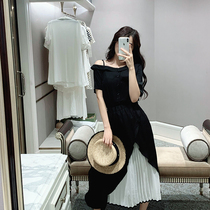 Womens 2019 summer new net red style fashion dress dress design sense niche light mature wind chic two-piece set