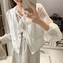 Fish rabbit vest dress 2019 autumn and winter New set temperament Poli dress small fragrance foreign style two-piece set