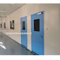 Purification steel door Steel medical door Stainless steel operating room Laboratory airtight workshop door dustproof clean direct sales