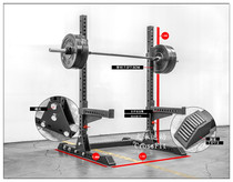 CROSSFIT lifting squat rack ROGUE SM-1 Squatting push rack home fitness equipment